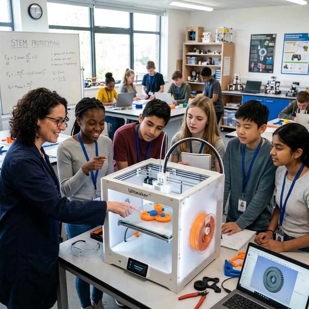 Creative student gear sets, design mockups, and classroom learning aids at ThinkToReality. - Image 2