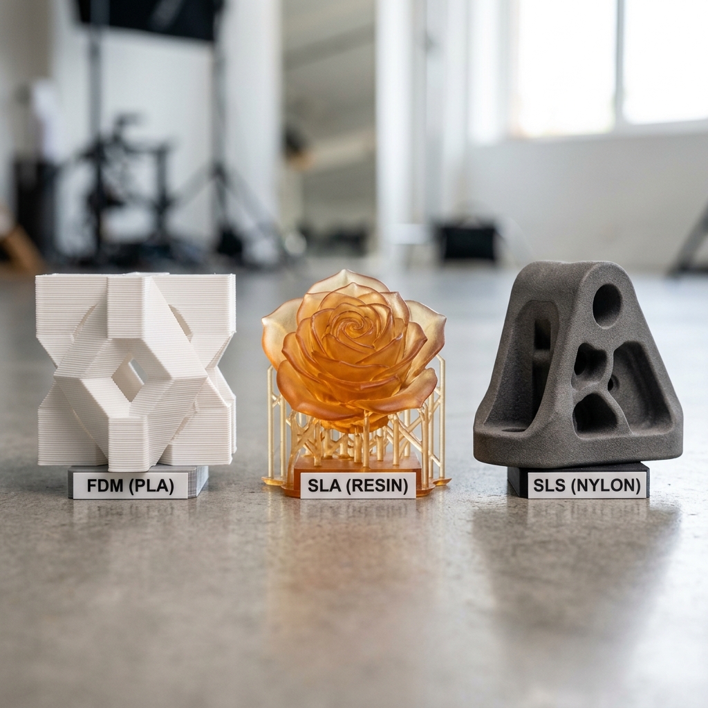 FDM vs SLA vs SLS: Choosing the Right 3D Printing Technology
