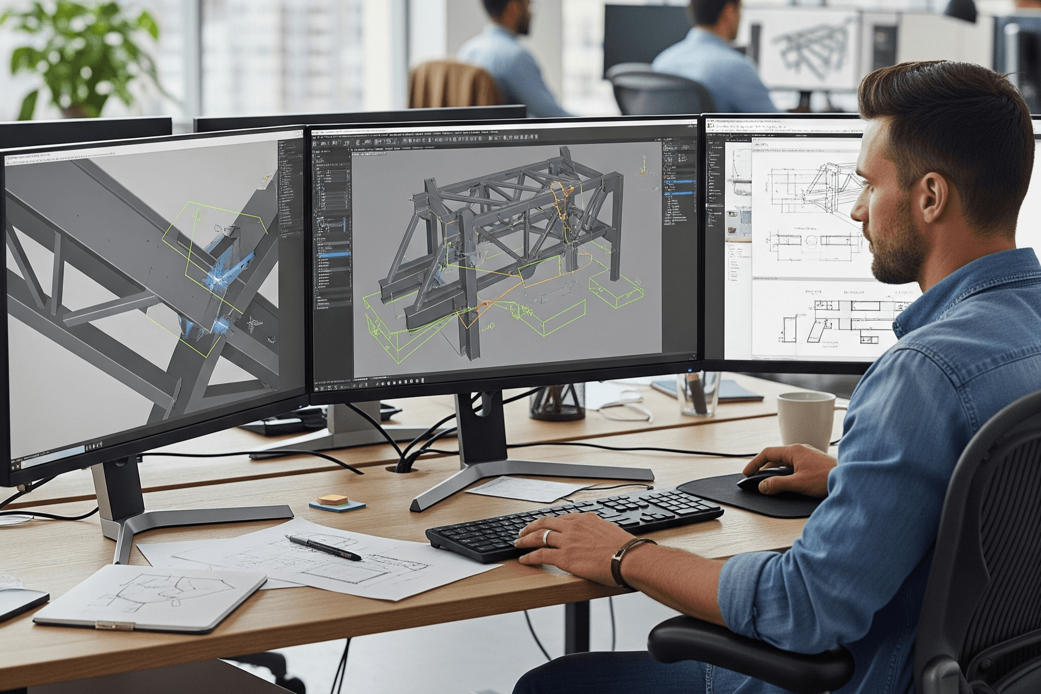 Weldment Structure Designing - Industrial Design | ThinkToReality