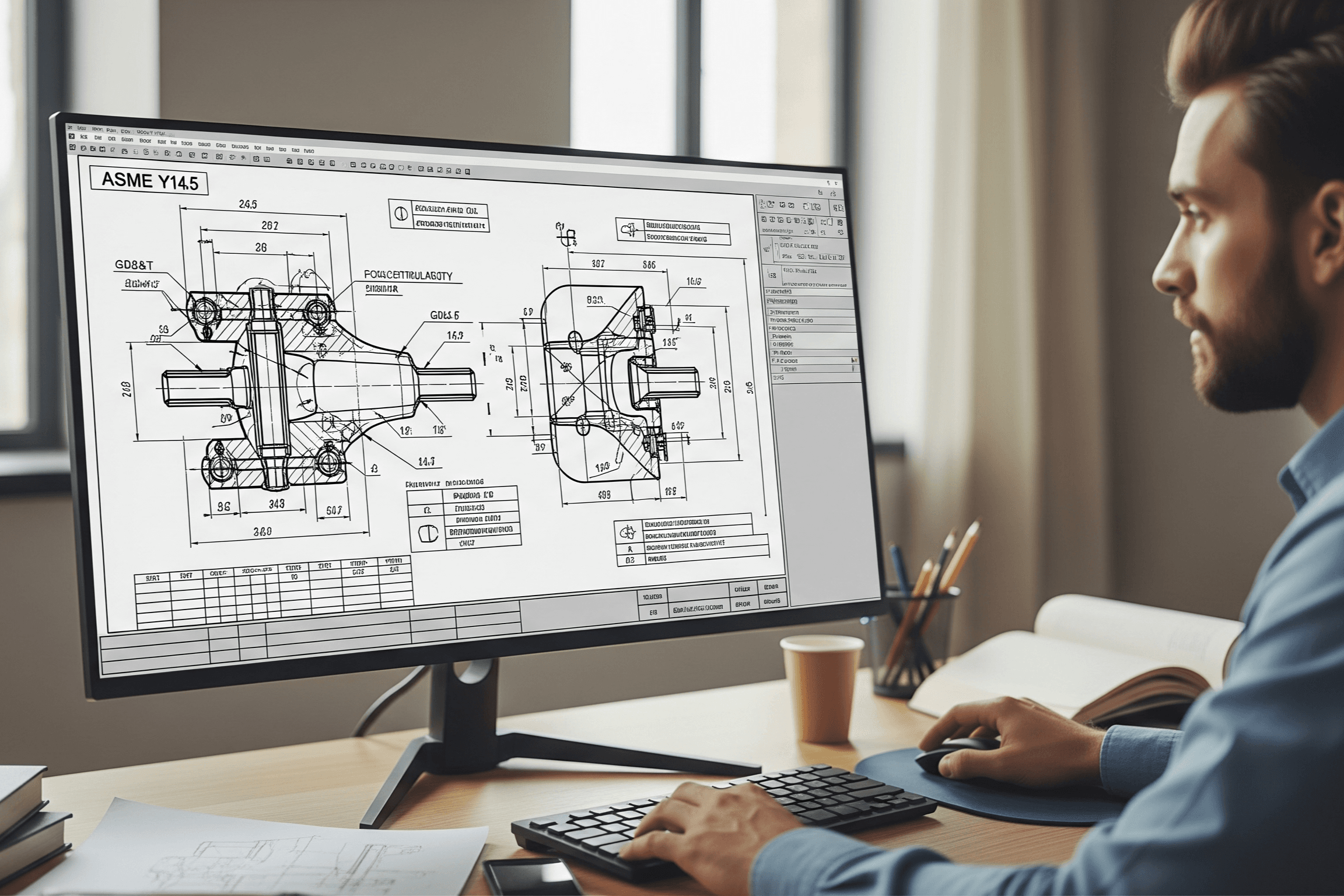 AutoCAD 2D Detailed Work - Industrial Design | ThinkToReality