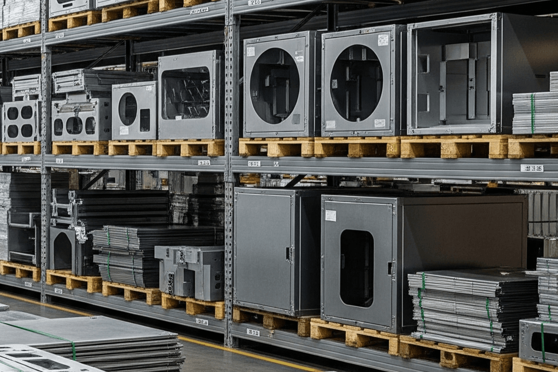 Electrical box casing - Sheet Metal Fabrication | ThinkToReality