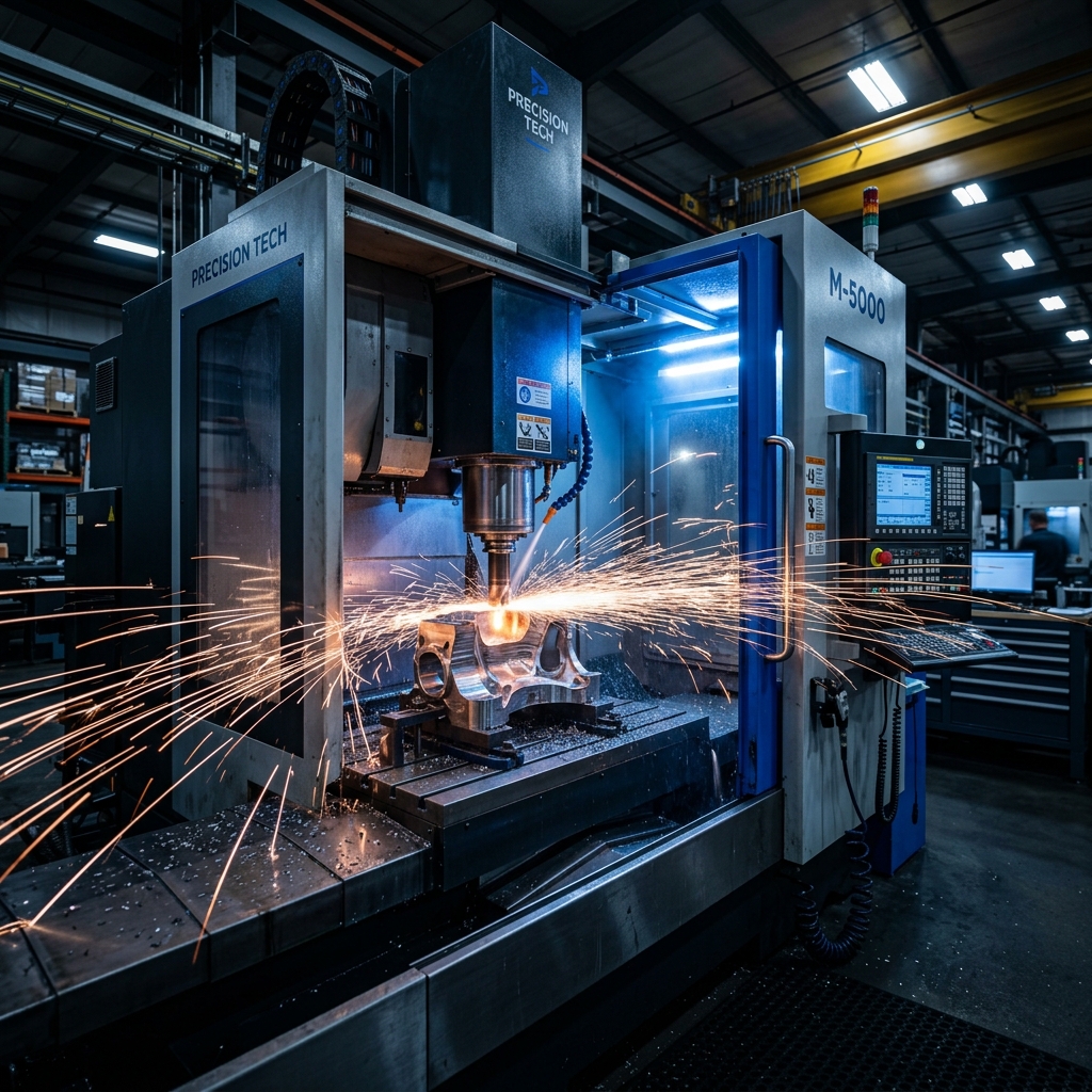 CNC / VMC Metal Works - ThinkToReality